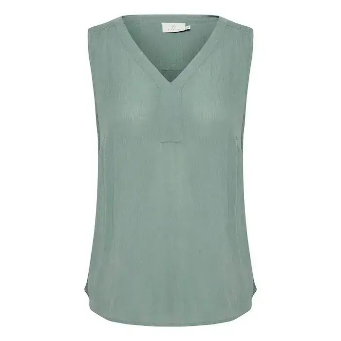 Kaffe Canottiera da donna Amber Vert