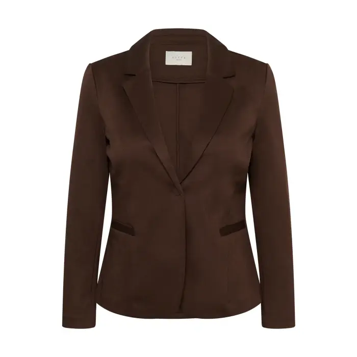 KAFFE Curve Blazer da donna Jenna Marron