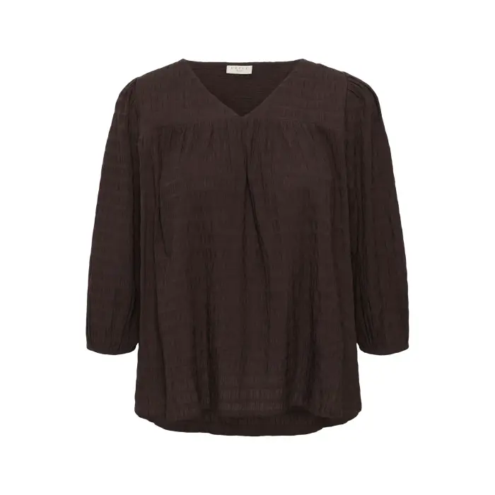 KAFFE Curve Camicetta da donna Maisie Marron