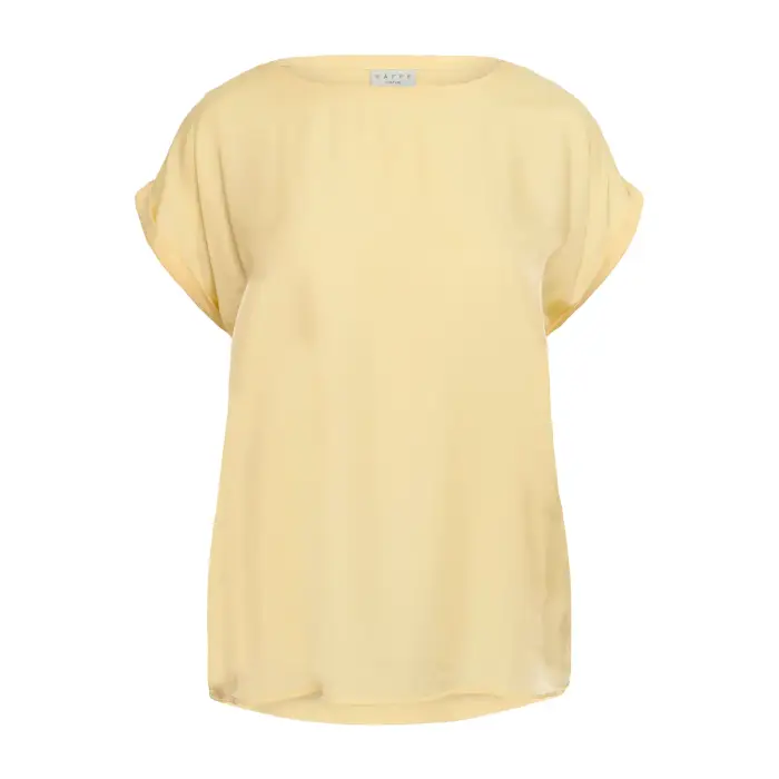 KAFFE Curve Camicetta da donna Milia Wing Jaune