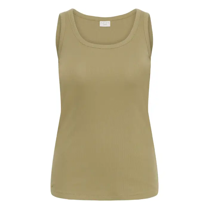 KAFFE Curve Canottiera da donna Carina Vert