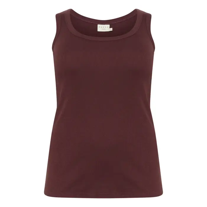 KAFFE Curve Canottiera da donna KCCarina Rouge