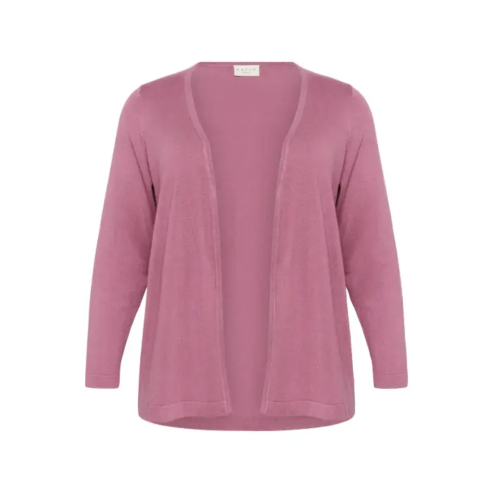 Cardigan da donna KAFFE Curve Farsia Rose