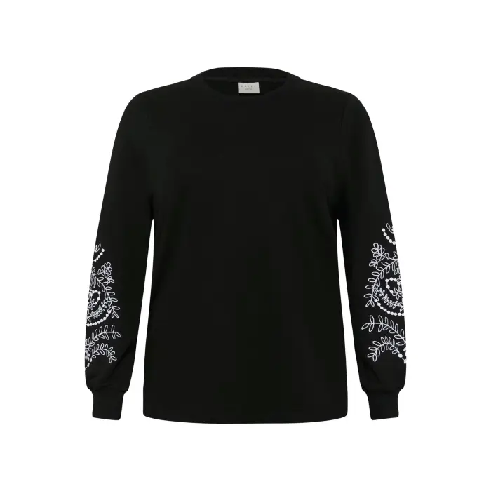 KAFFE Curve Felpa da donna Viva Noir