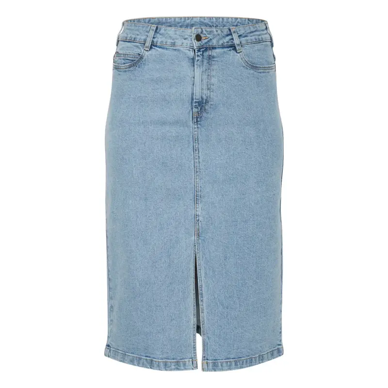 KAFFE Curve Gonna in denim da donna KCBeth
