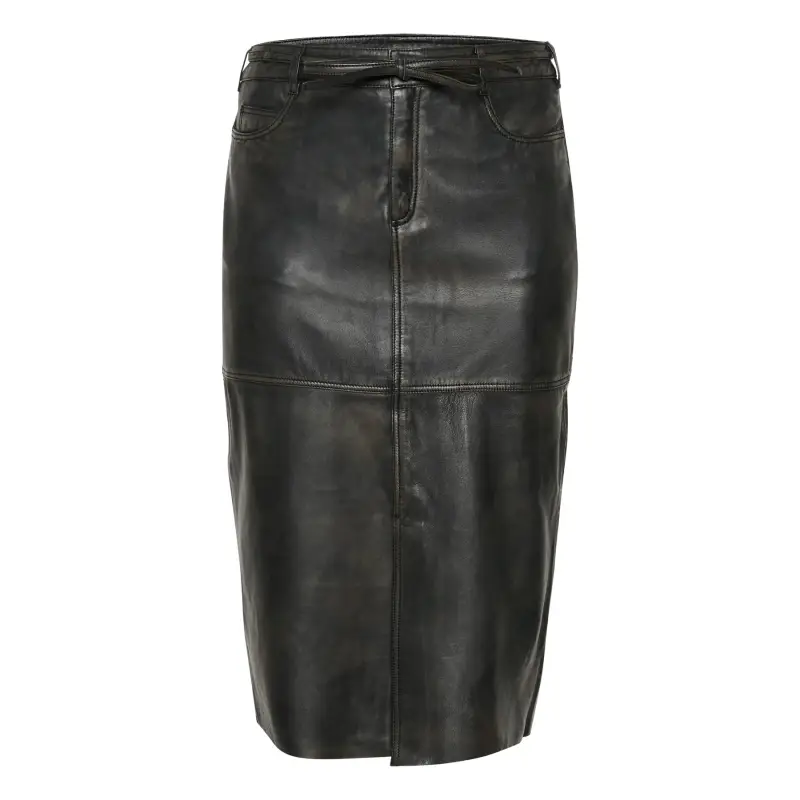 KAFFE Curve Gonna in pelle da donna KCJanet
