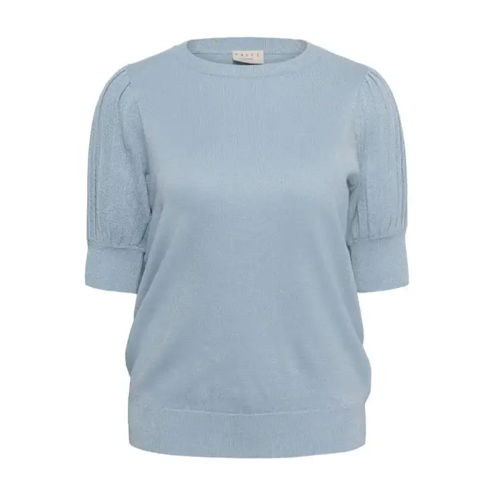 KAFFE Curve Maglione da donna Regitta Pleat Bleu