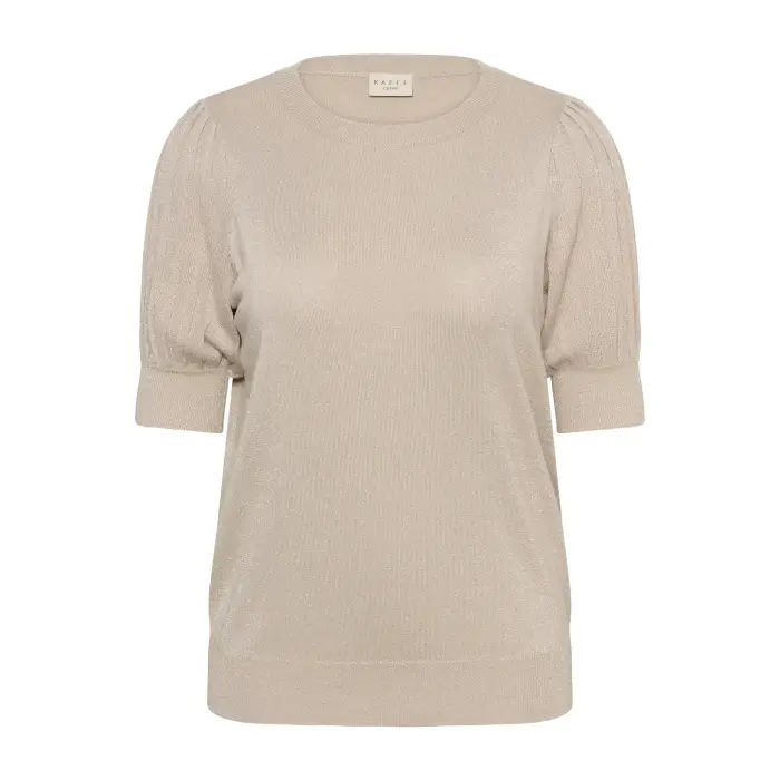 KAFFE Curve Maglione da donna Regitta Pleat Gris