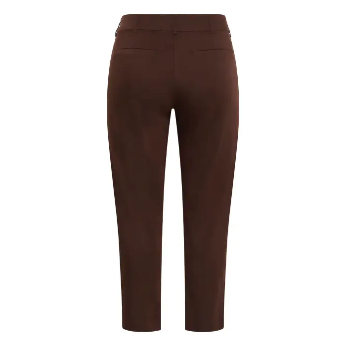 KAFFE Curve Pantaloni chino da donna Leana Marron