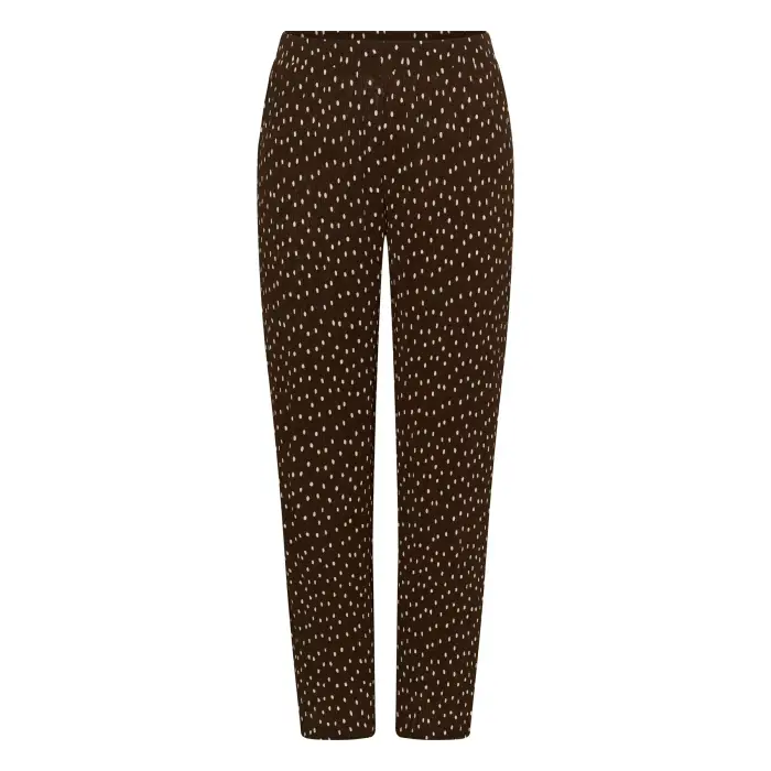KAFFE Curve Pantaloni da donna in jersey Myra Marron