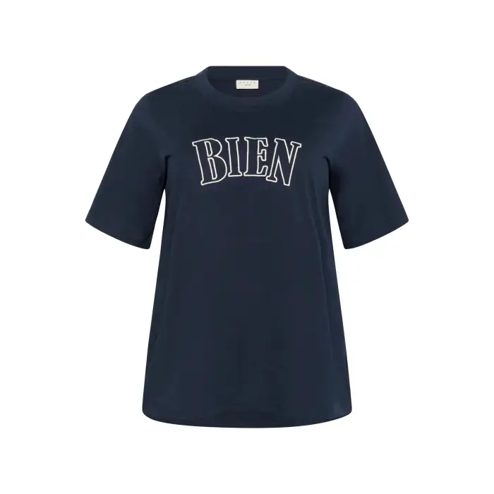 KAFFE Curve T-shirt da donna Charriet Bleu