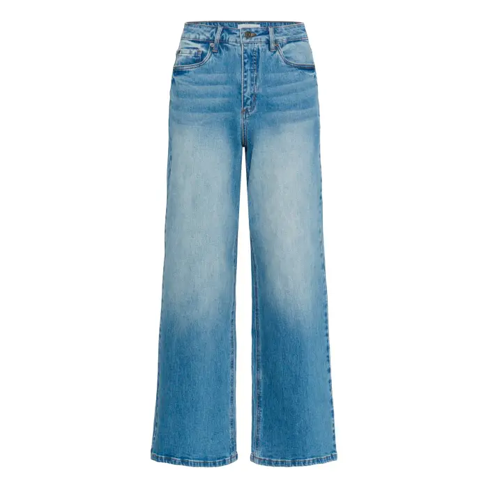 Kaffe Jeans a gamba larga donna KAMeadow Bleu