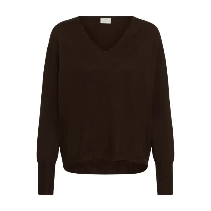Kaffe Maglione da donna Lizza Mai Marron