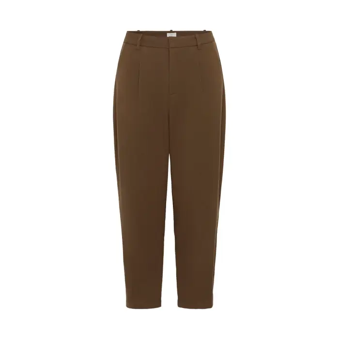 Pantaloni da donna KAFFE KAmerle KAMerle Marron