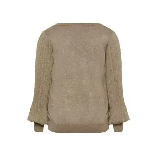 Kaffe Pullover a maniche plissettate donna KCRegitta