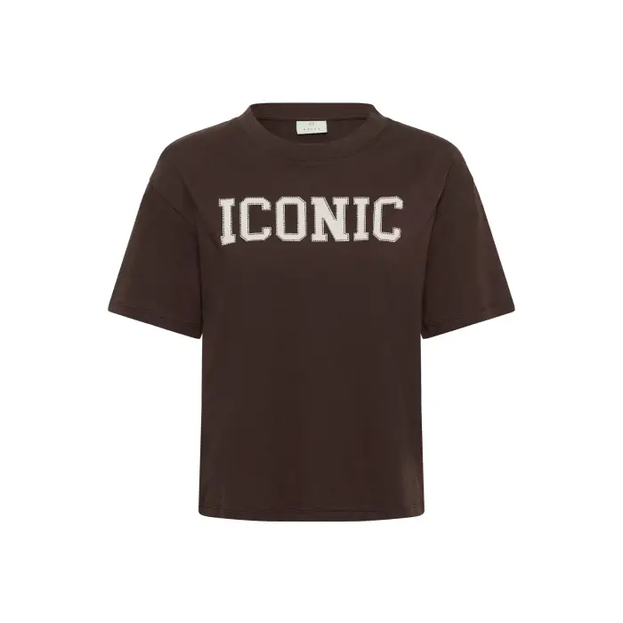 T-shirt da donna KAFFE KAAlba Marron