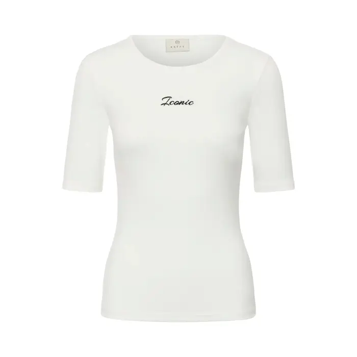 T-shirt da donna KAFFE KALiddy Blanc