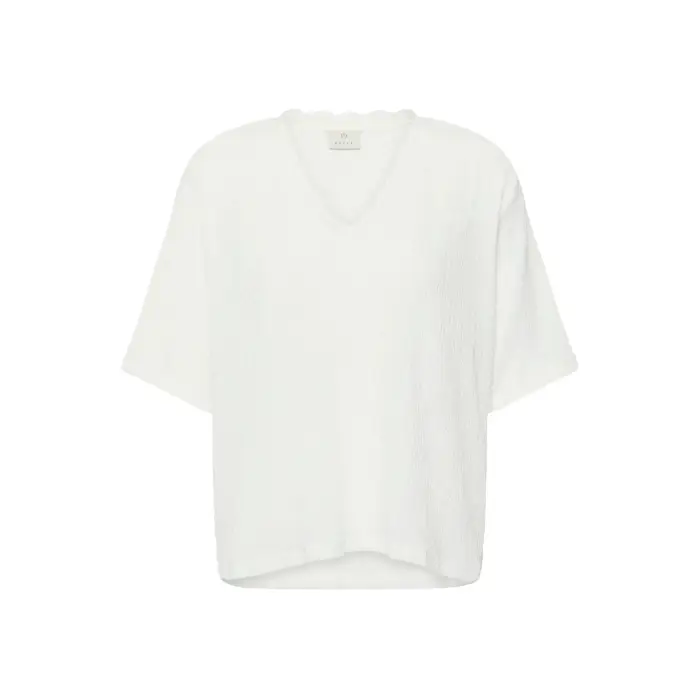 Kaffe T-shirt da donna Veronia Blanc