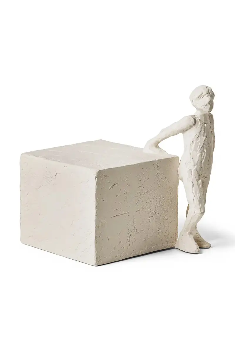 figurina decorativa Astro Scorpio colore bianco