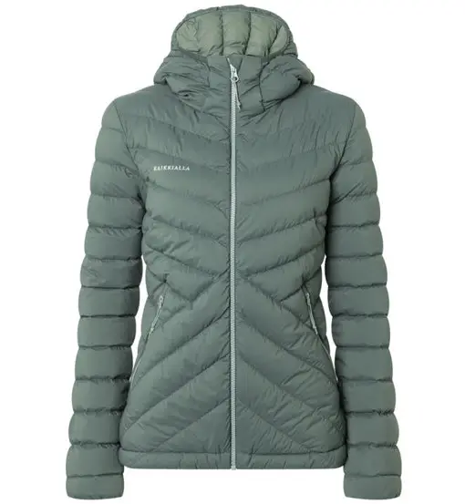 Kaikkialla Nikkala W - giacca piumino - donna Green