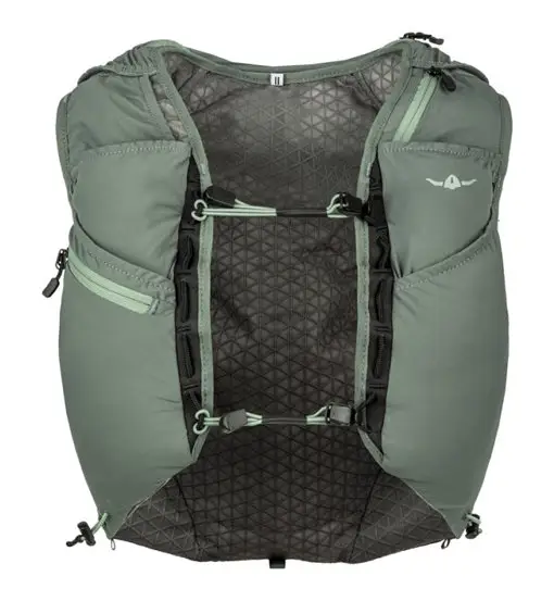 Kaikkialla Raikkuu 8 - gilet trailrunning Green