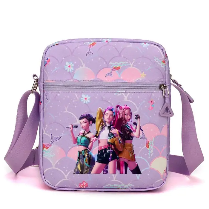 KaiTingu Kpop Demon Hunter Girl Group Saja Boys Borsa a Spalla Stampata Periferica Borsa Messenger da Donna Borsa Scolastica Borsa da