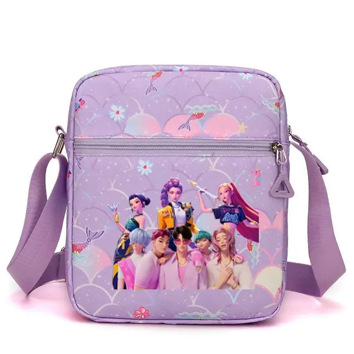 KaiTingu Kpop Demon Hunter Girl Group Saja Boys Borsa a Spalla Stampata Periferica Borsa Messenger da Donna Borsa Scolastica Borsa da