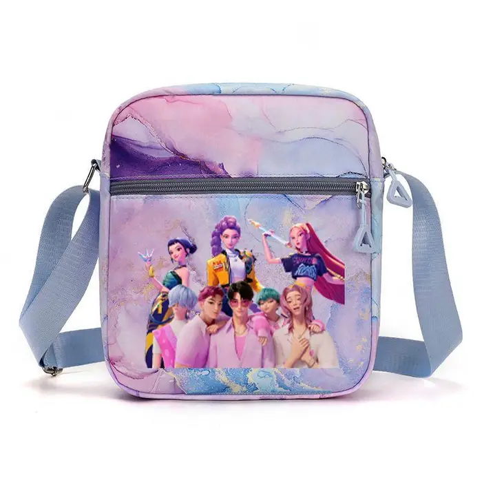 KaiTingu Kpop Demon Hunter Girl Group Saja Boys Borsa a Spalla Stampata Periferica Borsa Messenger da Donna Borsa Scolastica Borsa da