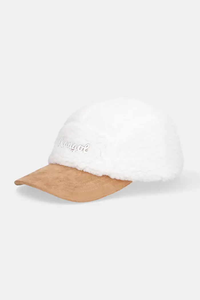 Kangol berretto da baseball FAUX SHERPA 5-PANEL Beige
