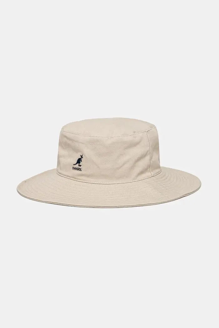 Kangol berretto in cotone WASHED FISHERMAN Beige