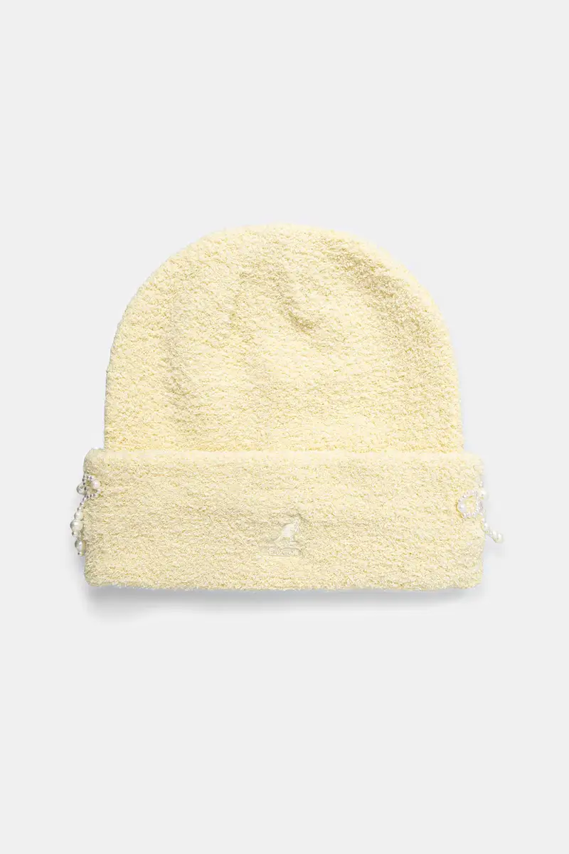 Kangol berretto PEARL BEANIE colore giallo K3794.BC726