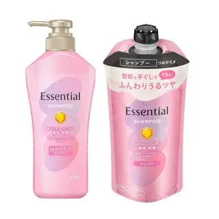 Kao Essential Soft & Glossy Shampoo 300ml Refill