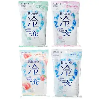 Kao Toallitas Corporales Biore Cold Body Wipes