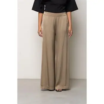 Kaos Collezioni Pantaloni morbidi / Pantaloni alla zuava SPJAR001-5021 Beige