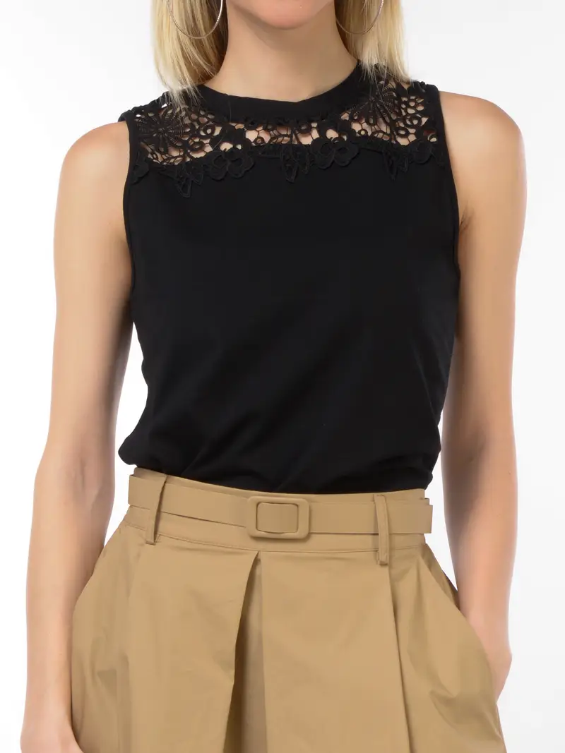 KAOS Top Donna Nero 4609092