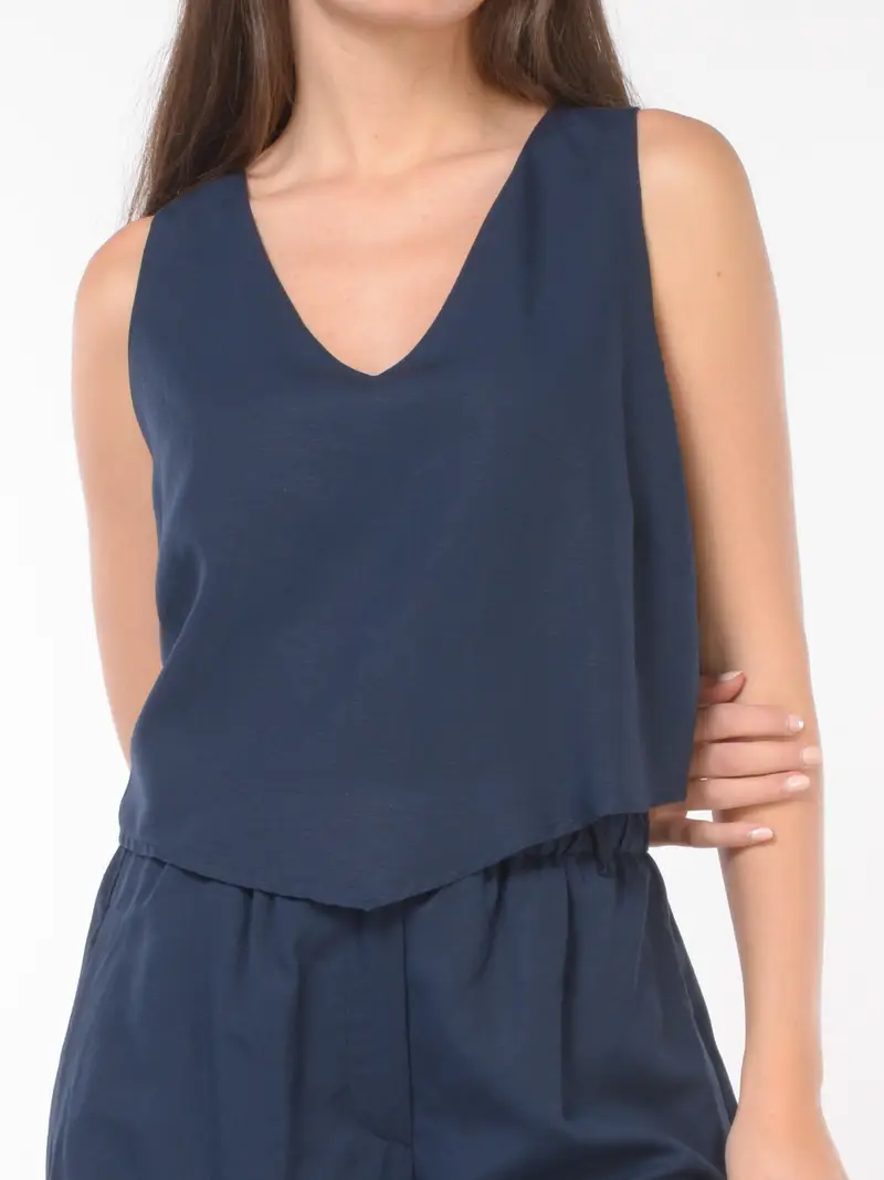 KAOS Top Donna Blu 4609089