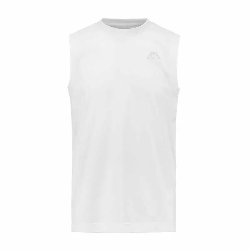 Kappa Canottiera Cadwal Korporate Blanc