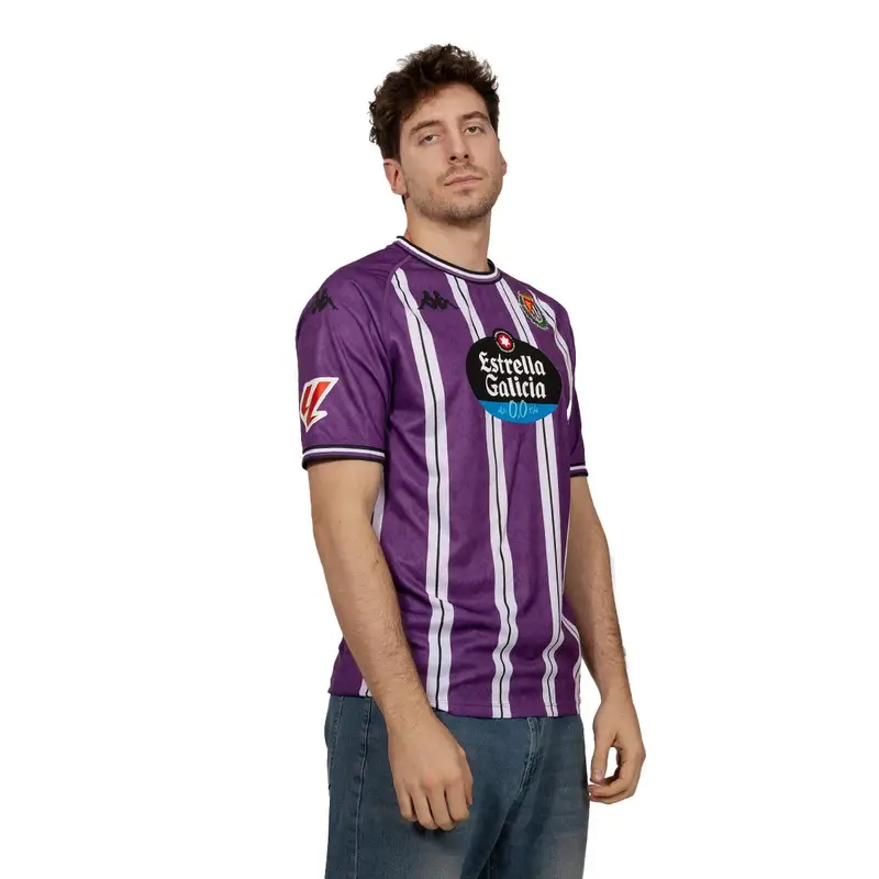 Kappa Maglia home del Real Valladolid 2024/25 Violet
