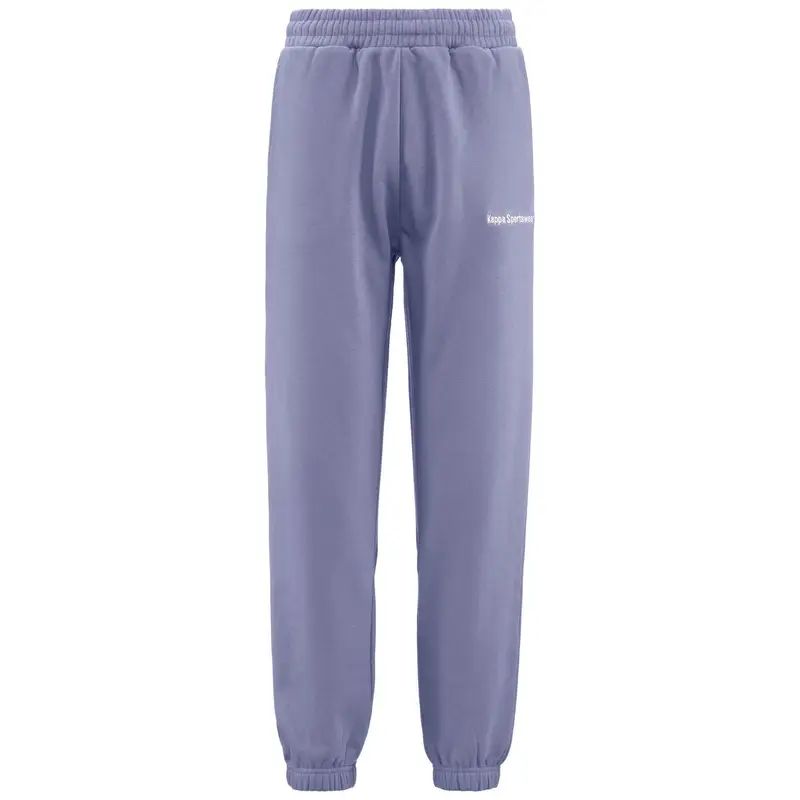 pantaloni da donna in cotone viola da fitness | Kappa