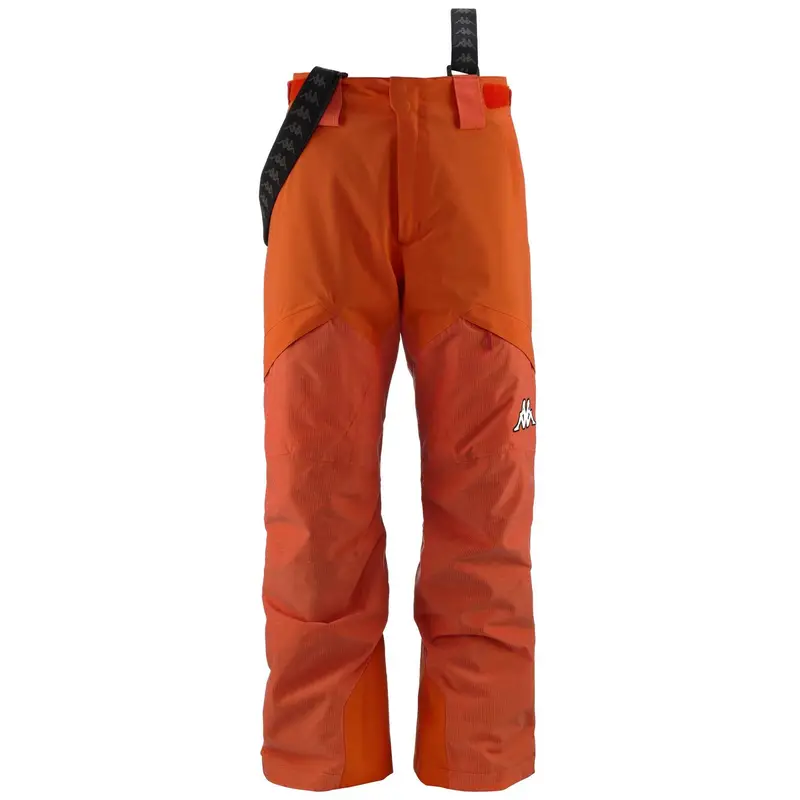 pantaloni da uomo in poliestere arancio da fitness | Kappa Arancione mango
