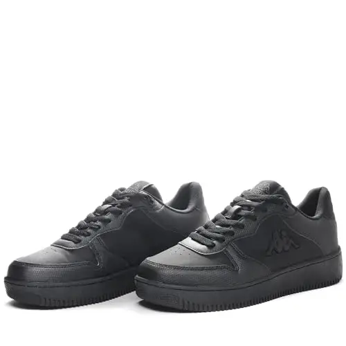 Kappa Sneakers Bassa, Uomo Donna, Nero, Poliestere, Fitness, Logo Maserta