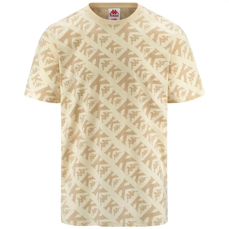 Kappa T-shirt Uomo Beige 2919325