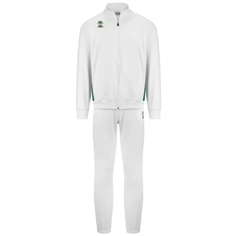 tuta da bambino in poliestere grigio da allenamento | Kappa Grigio scuro