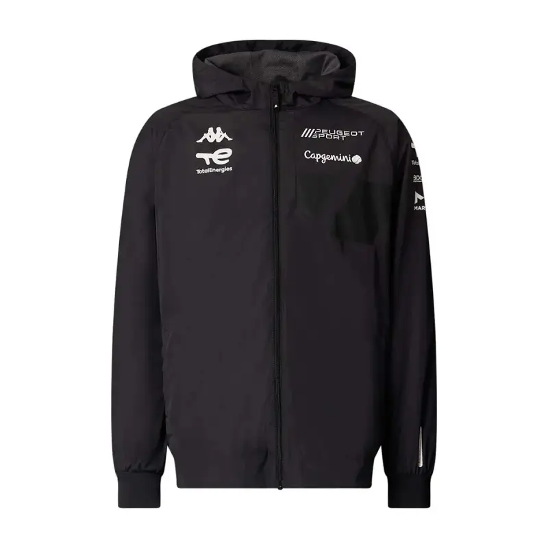 Kappa Veste Peugeot Sport Asteozip Noir
