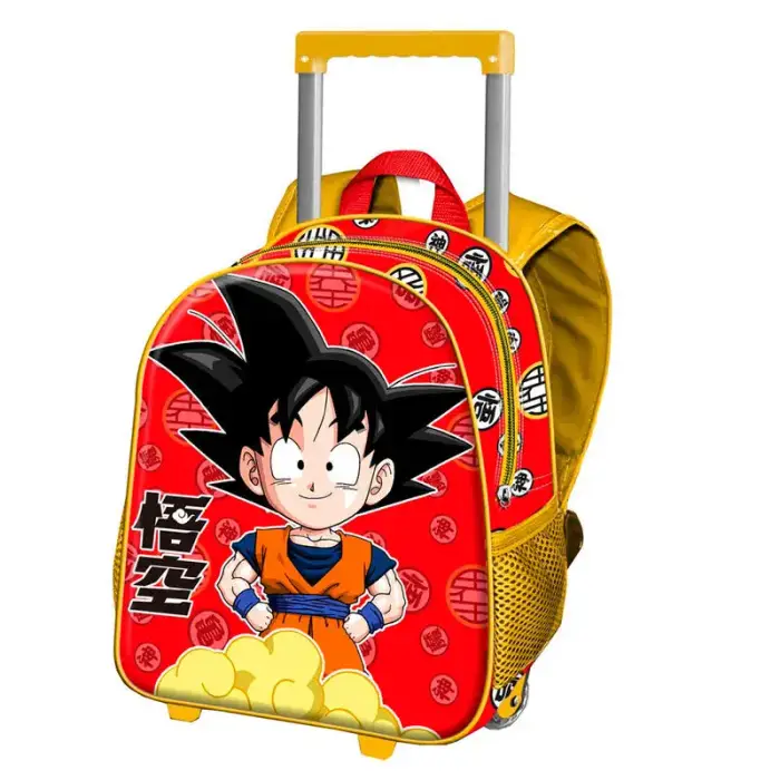Karactermania Borsa trolley per bambini Dragon Ball Kintoun Rouge