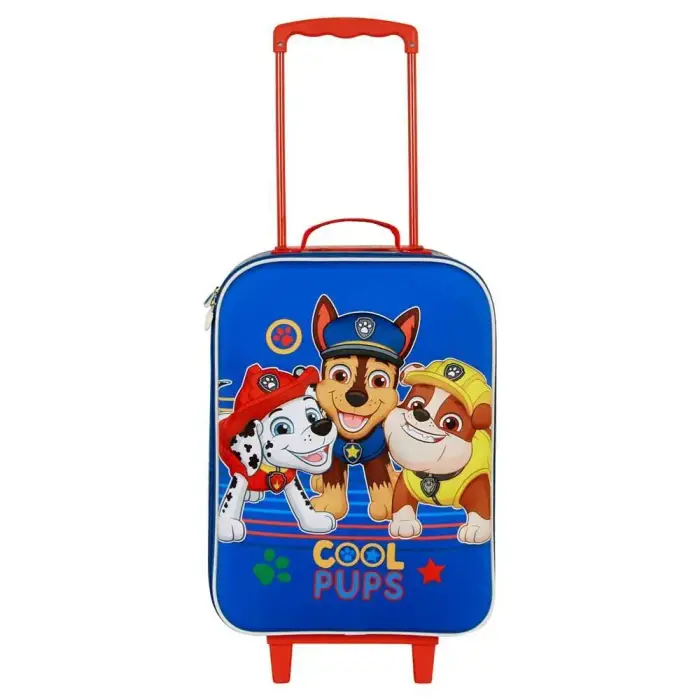 Karactermania Borsa trolley per bambini Paw Patrol Cool 3D Bleu