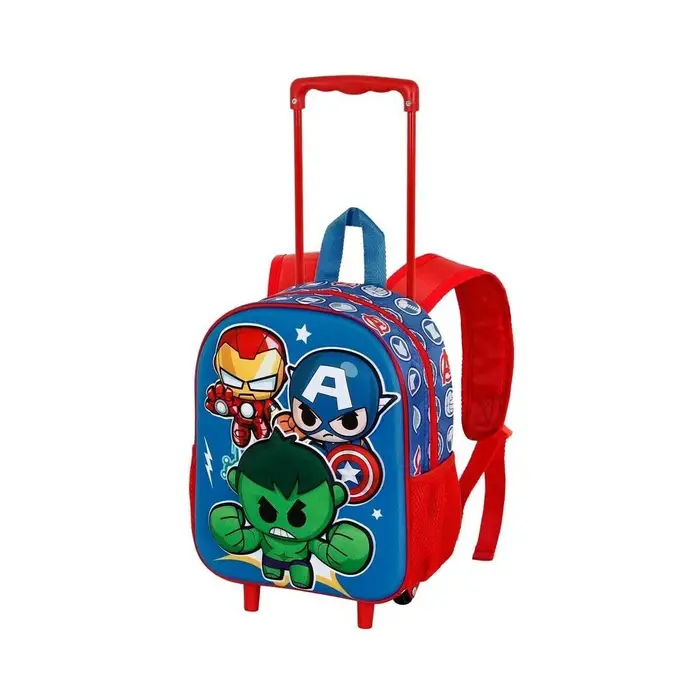 Cartella con rotelle Karactermania 113299 Rosso