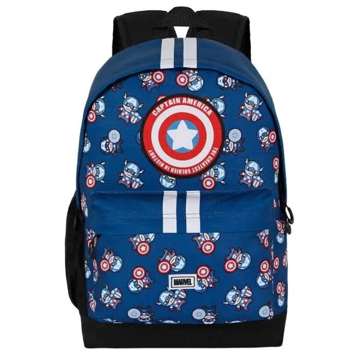 Karactermania Zaino adattabile Marvel Captain America Plus Brave Bleu