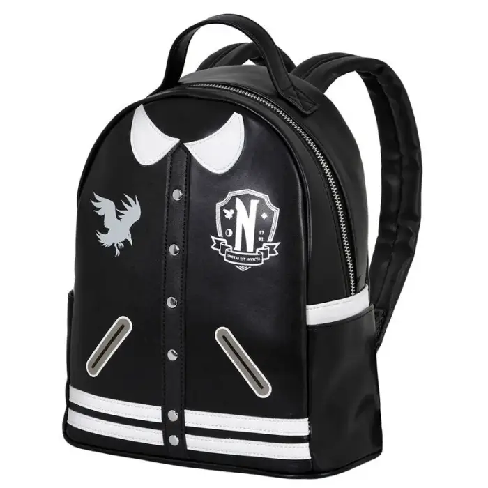 Karactermania Zaino Wednesday varsity Noir