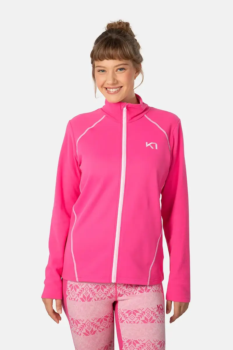 Kari Traa felpa in pile KARI donna colore rosa 622573